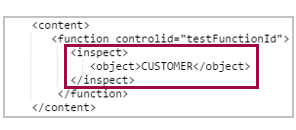 inspect function on customer object