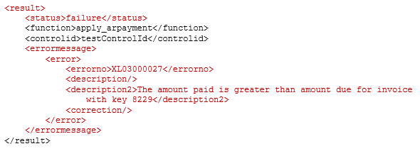 Error Handling Sage Intacct Developer